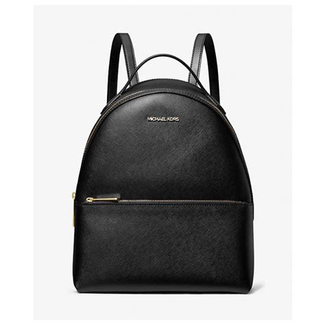 michael kors sheila bag black|Michael Kors Sheila Medium Backpack (Black Signature Silver HW).